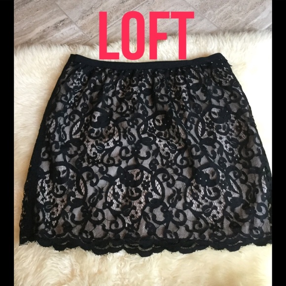 LOFT Dresses & Skirts - Loft Lace Skirt PB1